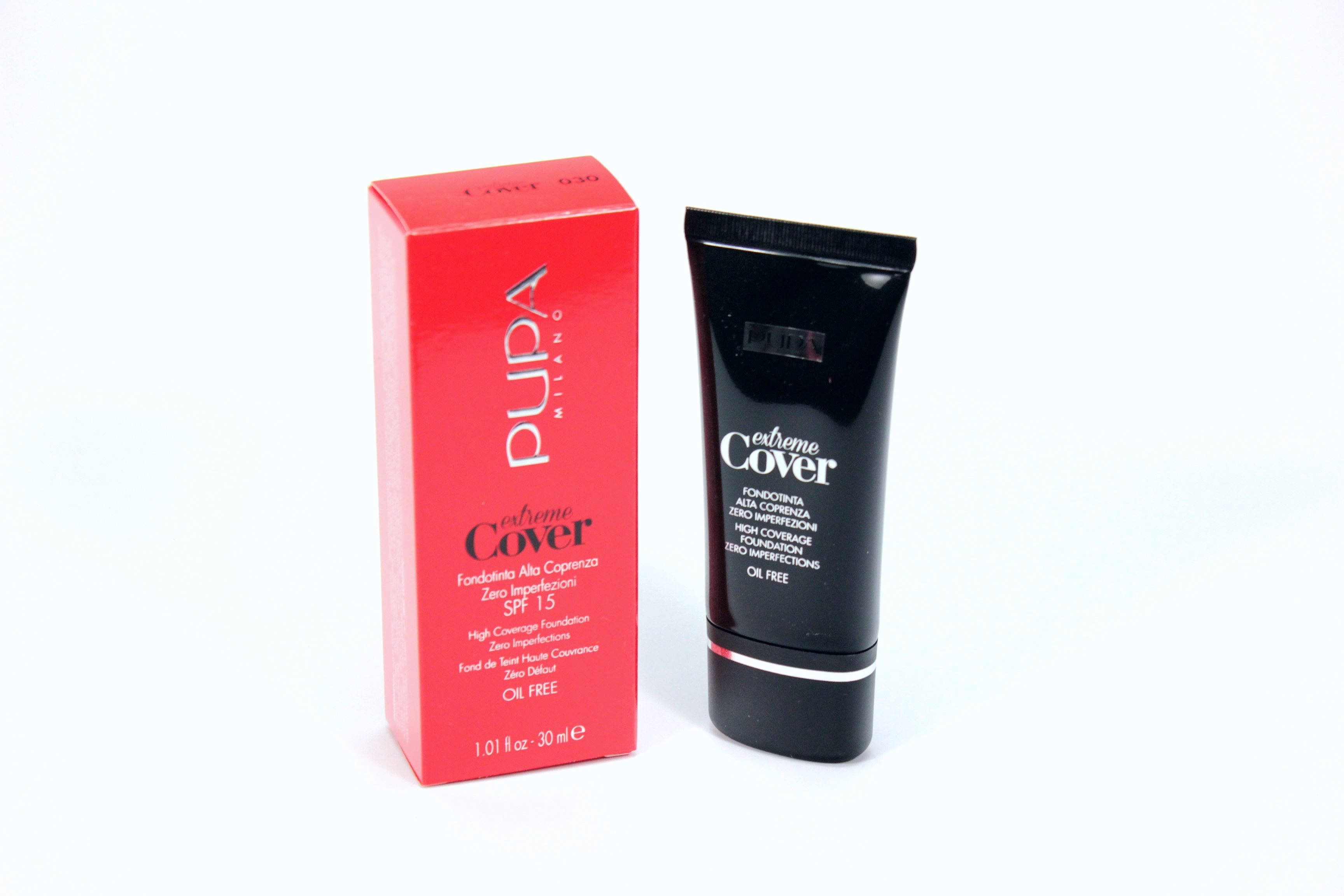 Pupa Extreme Cover Foundation Face High Coverage Zero Imperfections 030 Light Sand Profumeria Etoile