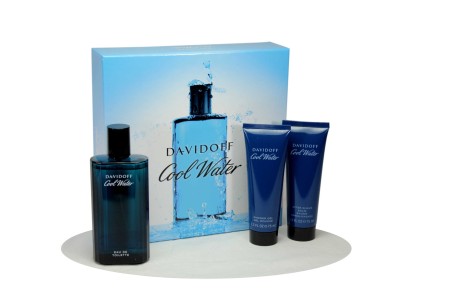 CONFEZIONE DAVIDOFF COOL WATER EDT 125ML UOMO+ GEL DOCCIA + BALSAMO DOPOBARBA Davidoff 19421 Profumi donna